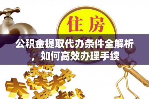 宝清公积金提取代办条件全解析，如何高效办理手续