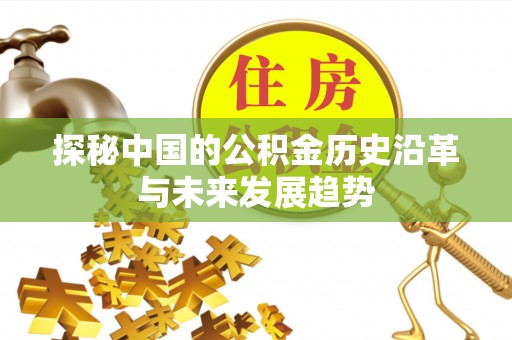 宝清探秘中国的公积金历史沿革与未来发展趋势