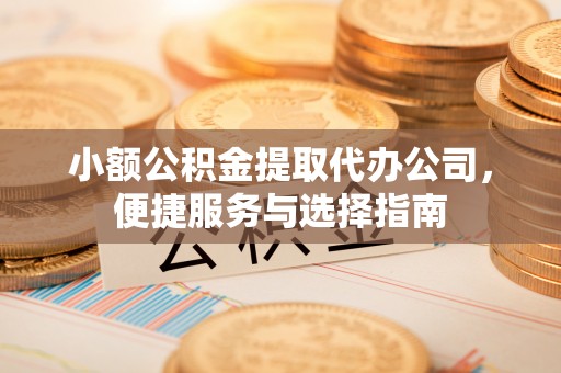 宝清小额公积金提取代办公司，便捷服务与选择指南